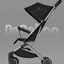 Cochecito plegable ultraligero con asiento acolchado para bebé