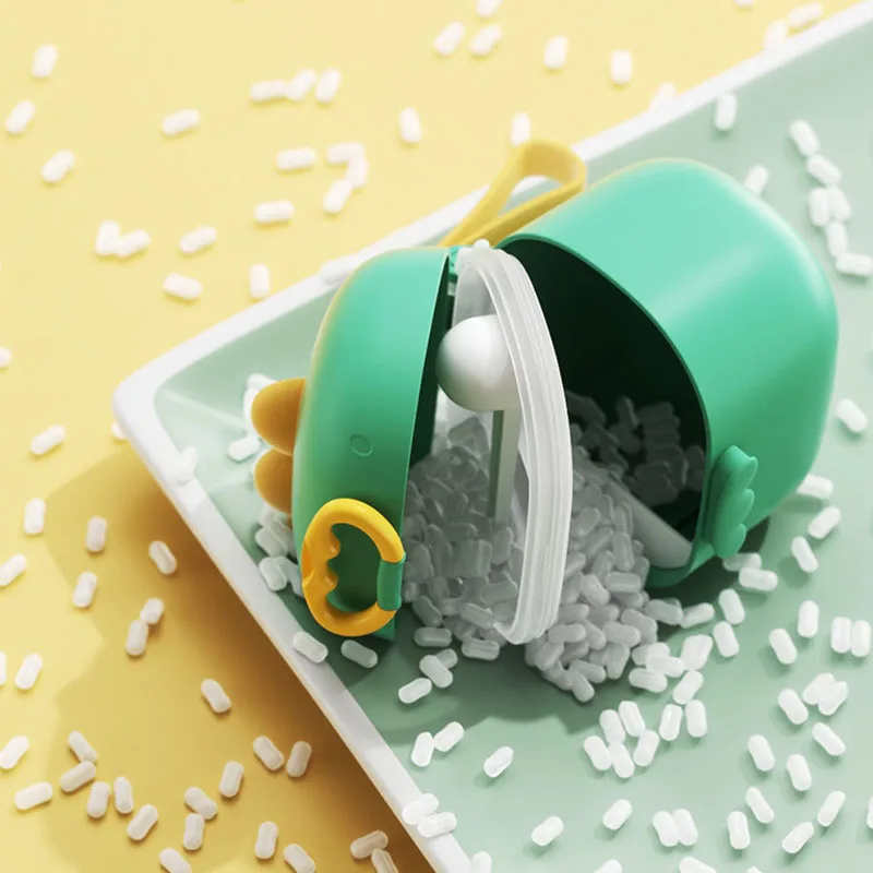 Caja de fórmula para bebé, caja portátil de leche en polvo para alimentos complementarios al aire libre, contenedor sellado, contenedor de almacenamiento grande a prueba de humedad - imagen 3