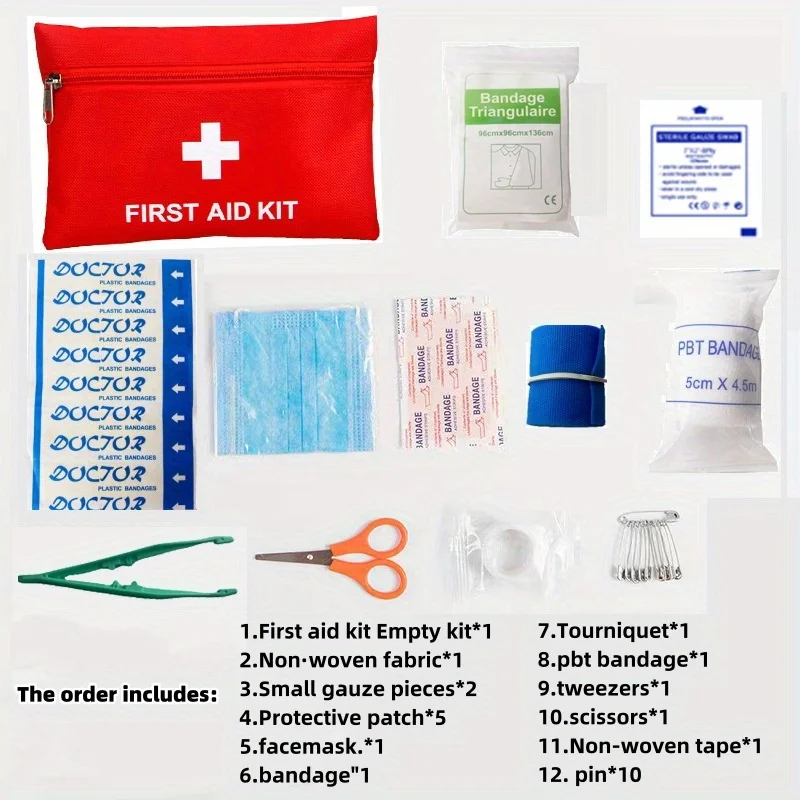 Botiquín infantil de primeros auxilios con bolsa médica - imagen 4