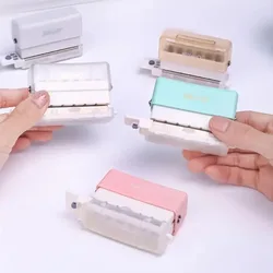 Perforadora de mano compacta para niños – Herramienta escolar A4