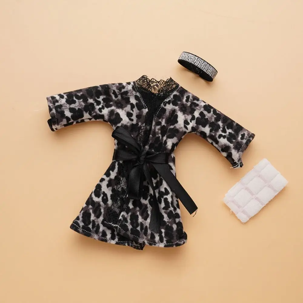 Conjunto de pijamas de dormitorio para muñeca, ropa de Albornoz, vestido de noche de verano para muñeca de 29-30cm, ropa de dormir Sexy, accesorios para muñecas DIY, 1 Juego - imagen 4