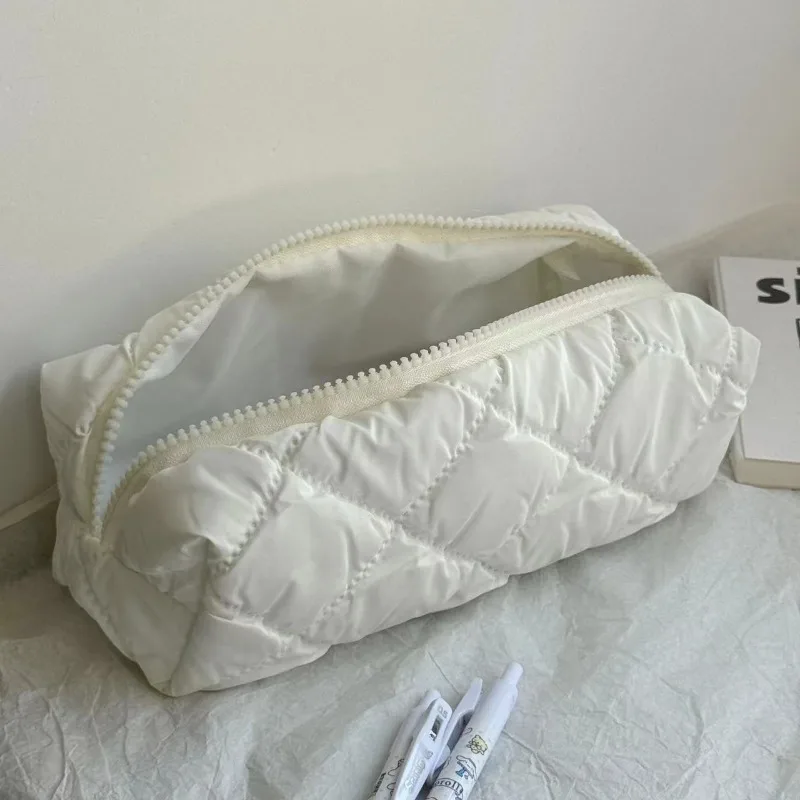 Bolsa de lápices para niña y niño, estuche para lápices para estudiantes, bolsa de almacenamiento con cremallera, caja de papelería de gran capacidad, estuche para lápices para volver a la escuela - imagen 3