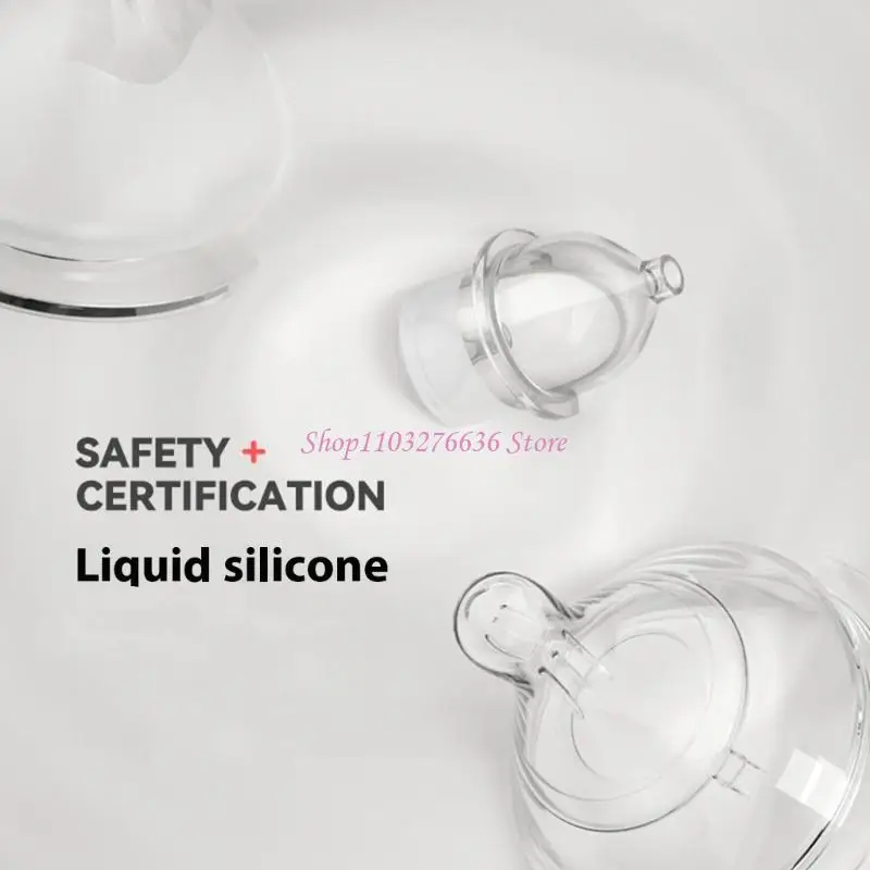 Aspirador nasal manual silencioso con boquilla de silicona suave - imagen 4