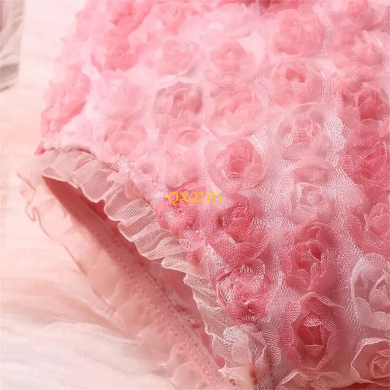 QX2D Encantador conjunto turbante y bombachos para bebé captura momentos dulces con estilo para bebés - imagen 3