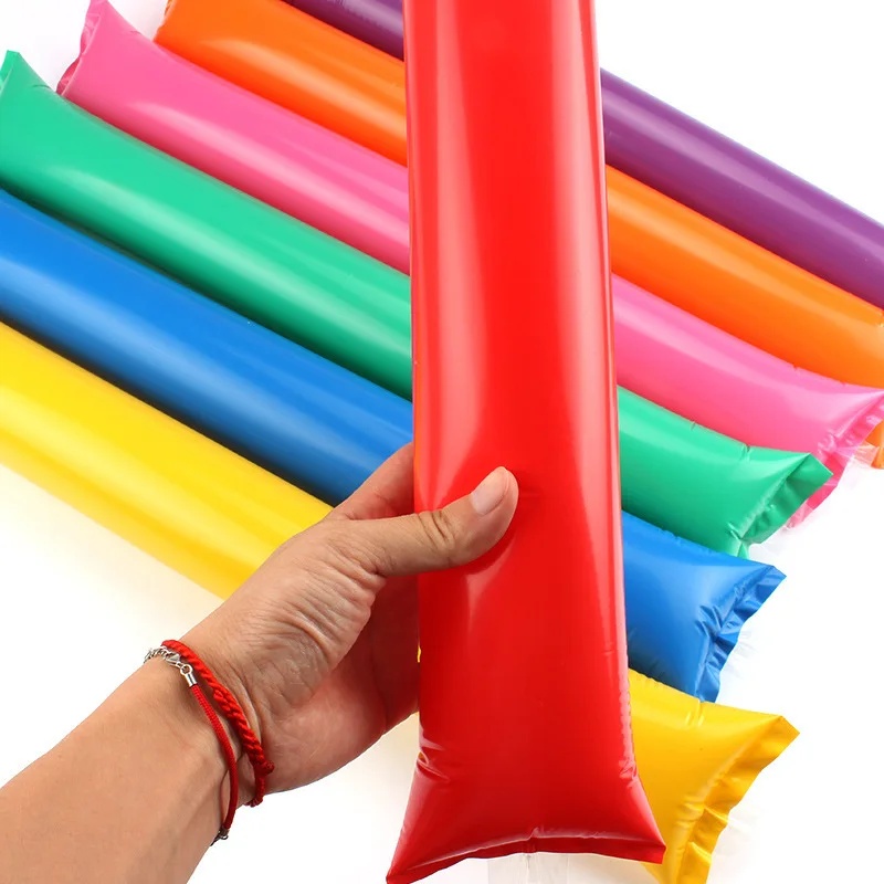 24 Uds. Juguete inflable Cheerstick, palos para animar, palo de globo, palillo para animar, fabricante de ruido, globo, regalo de fiesta de concierto - imagen 4