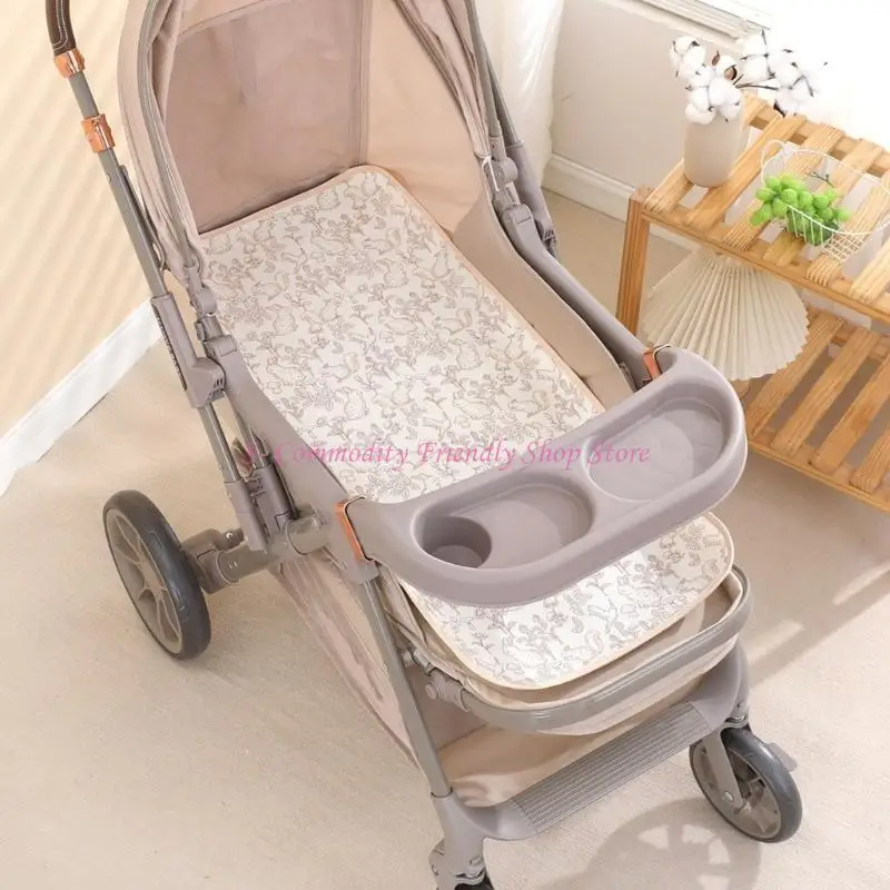 85AE Camisetas para bebés a prueba agua Inserta revestimiento absorbente crepé crepé que cambia cojín asiento - imagen 4