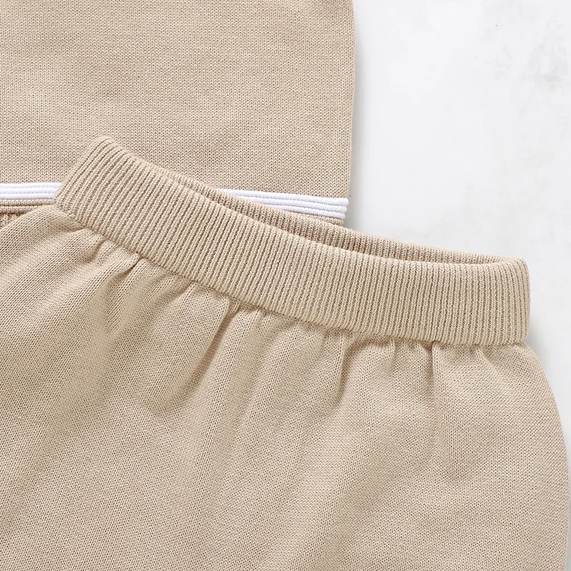 Conjunto algodón para bebé: camiseta manga corta + pantalón corto
