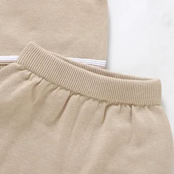 Conjunto algodón para bebé: camiseta manga corta + pantalón corto