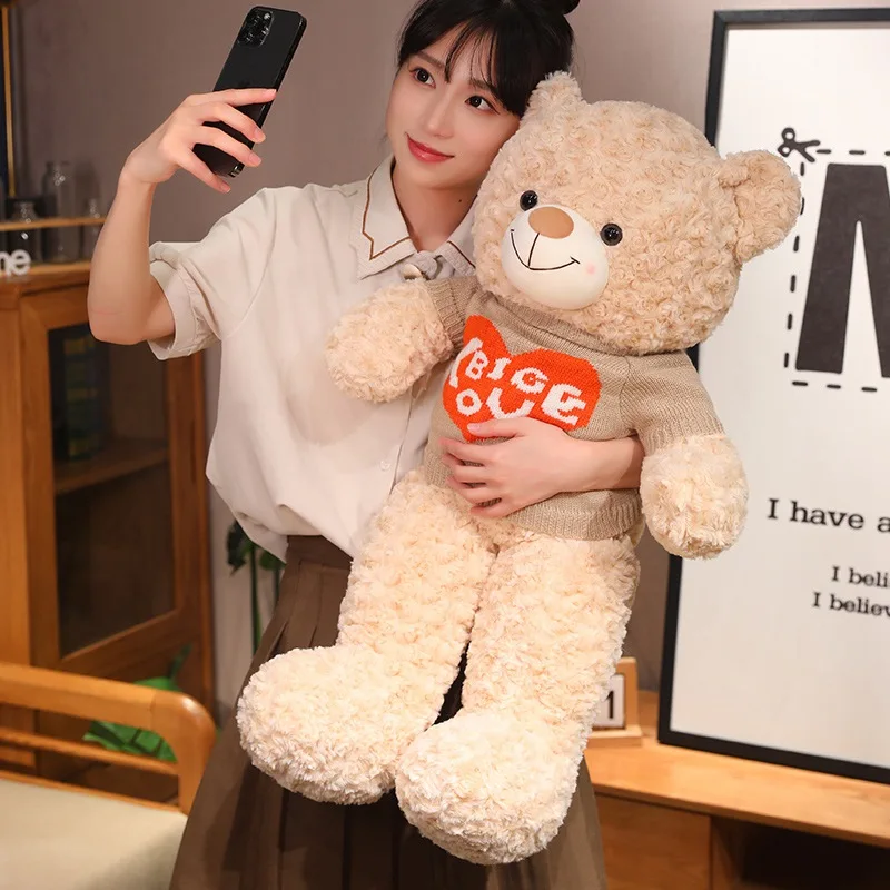 Oso de peluche grande suave almohada confort para niños - imagen 5