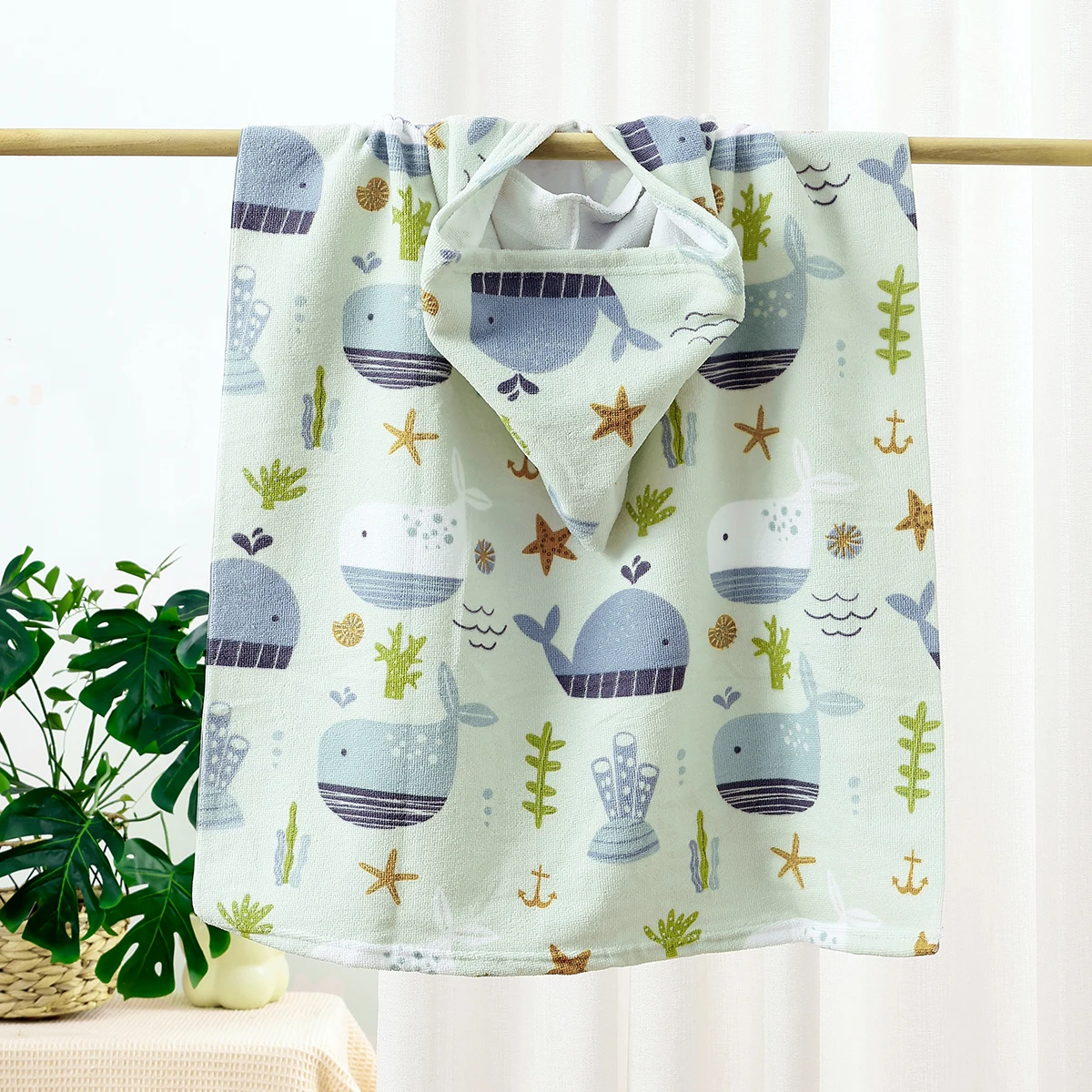 Kangobaby Toalla de baño muselina súper absorción para bebé - imagen 2