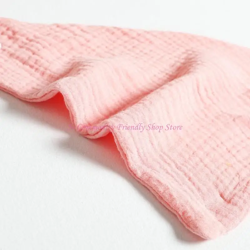 85AE lindo babero para bebé toalla para Saliva absorción Bandana baberos paños para eructar accesorios fotografía - imagen 4