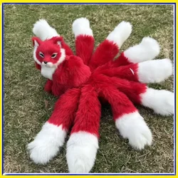Peluche zorro rojo suave para bebé – Ideal para coche y cuna