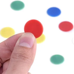 Dados transparentes de plástico educativos para juegos de mesa y bingo