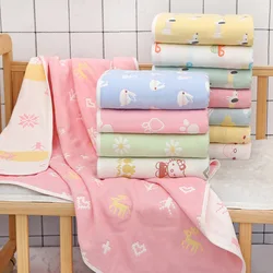 Toalla de baño gasa bebé suave colcha ligera verano