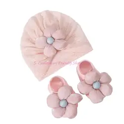 Gorra bufanda y calcetines – Set 3 piezas para bebé niña