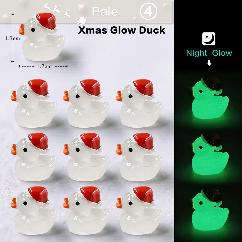 Xmas Glow Duck-Pale