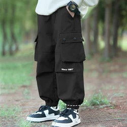 Pantalones cargo impermeables para niños y adolescentes – Primavera/Otoño