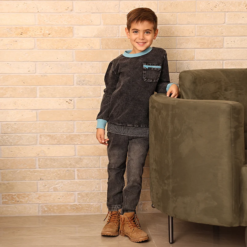 Conjuntos familiares otoño: camisas y vestidos para bebé y niño - imagen 4