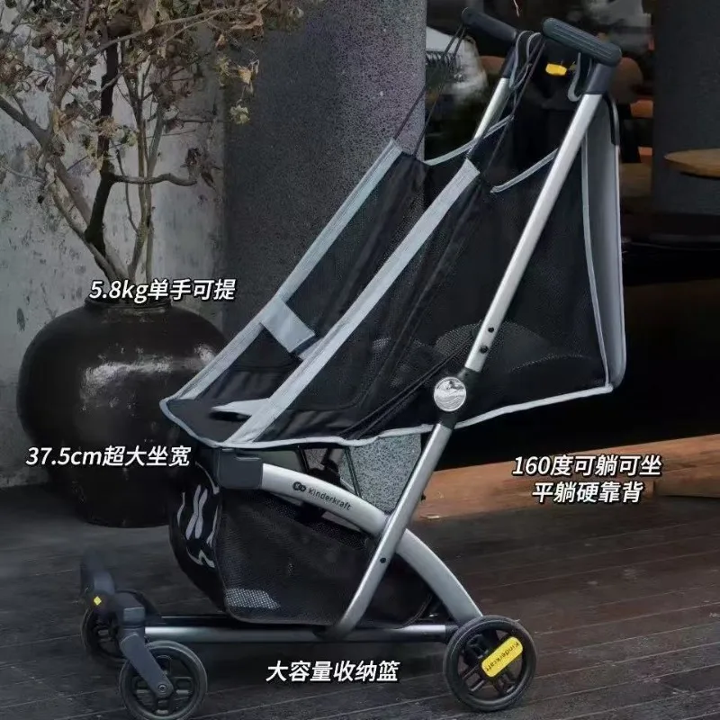 Cochecito de bebé, herramienta plegable ligera para caminar para bebé - imagen 4