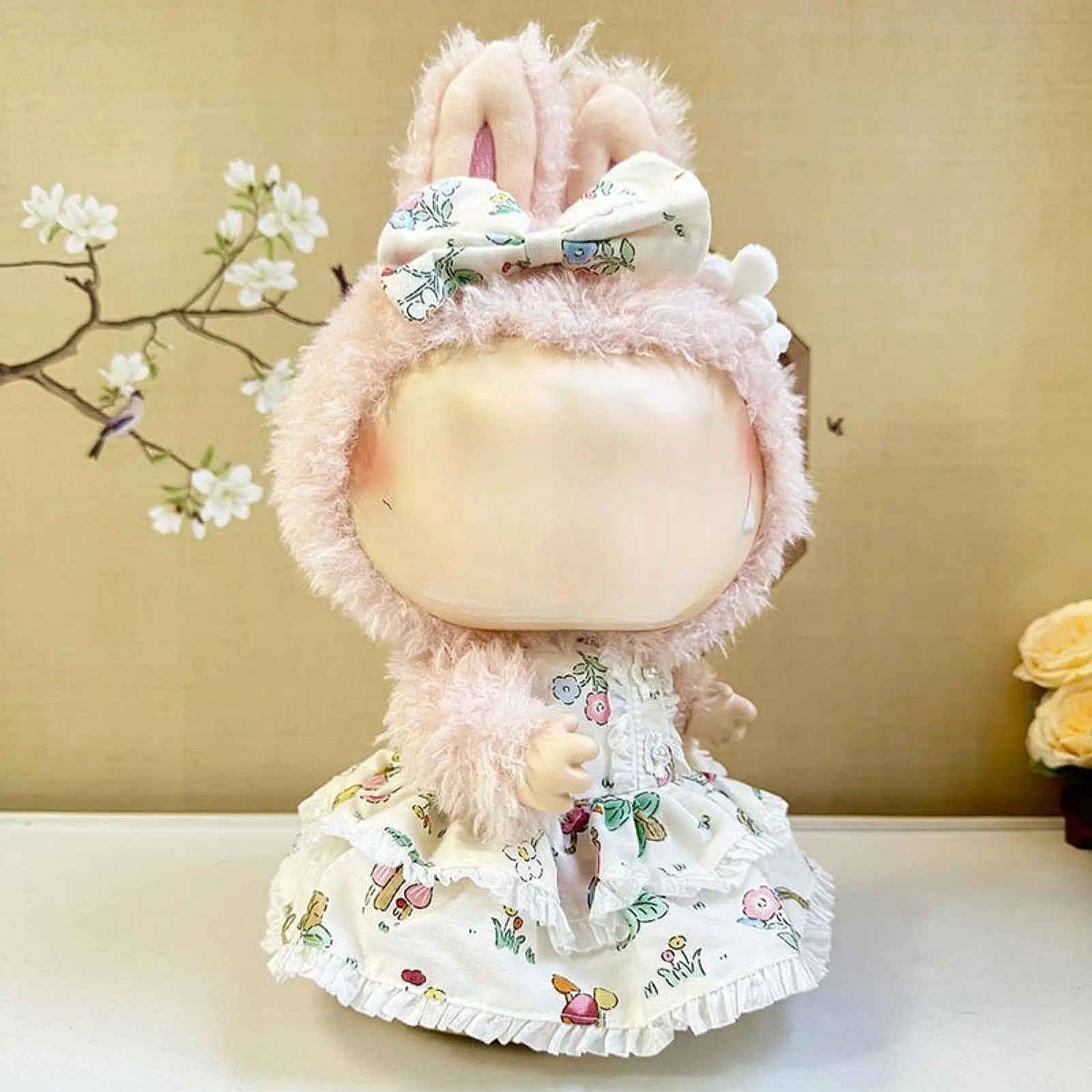 38cm Plush Doll Clothes Dress Doll Outifits Detachable Photo Props for Kids Birthday Gift Soft Decoration Dress up Costumes