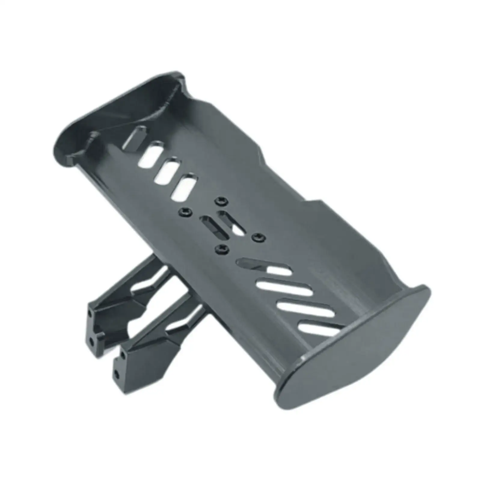 RC Tail Wing Modified Tail Wing Bracket Effective RC Rear Spoiler Wing 1/14 1/12 Aluminum Tail Wing for 124017 124008 Am-x12