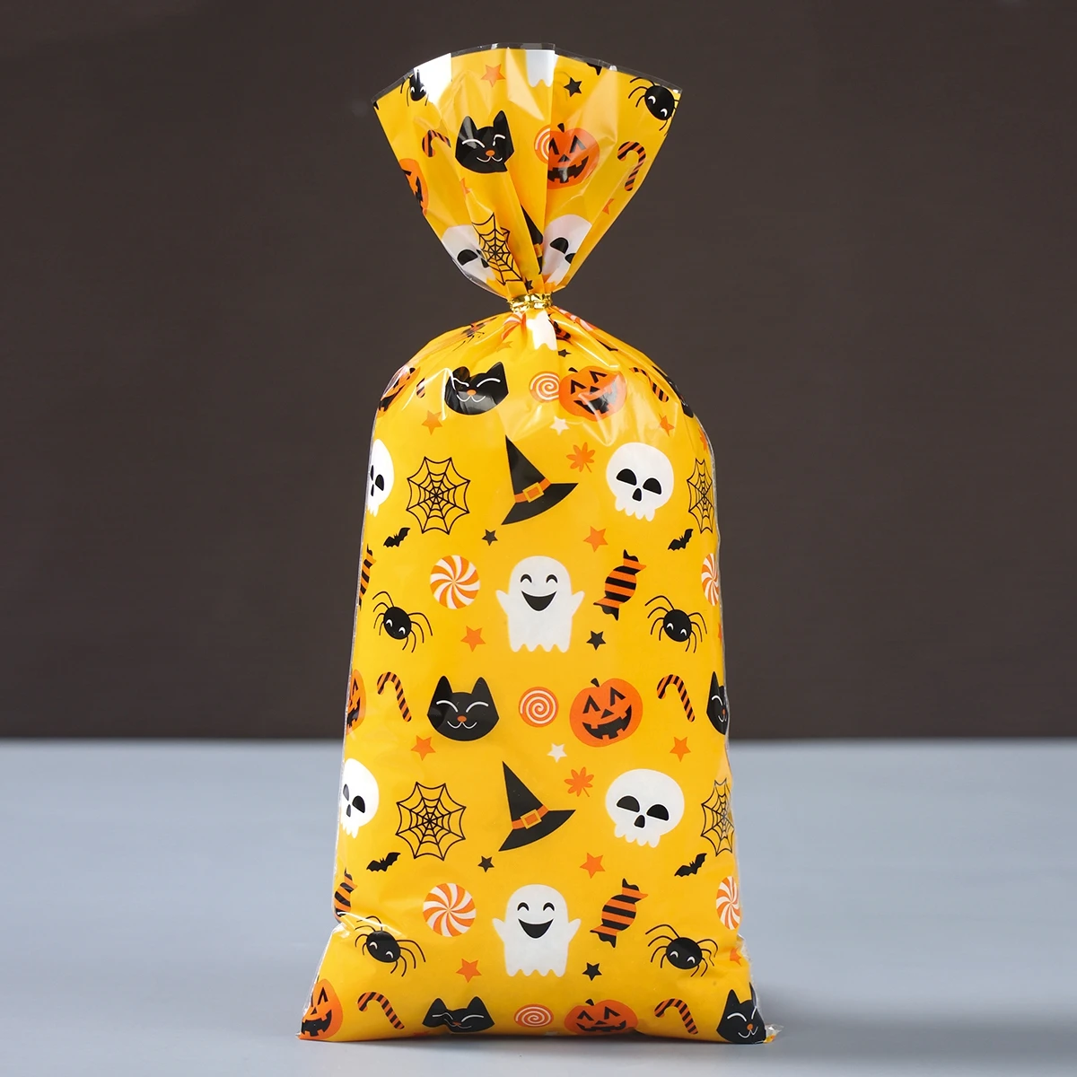 Bolsas de regalo de Halloween, decoración de fiesta de Halloween, regalos para niños, calabaza, fantasma, gato, dulces, galletas, bolsas de embalaje - imagen 3