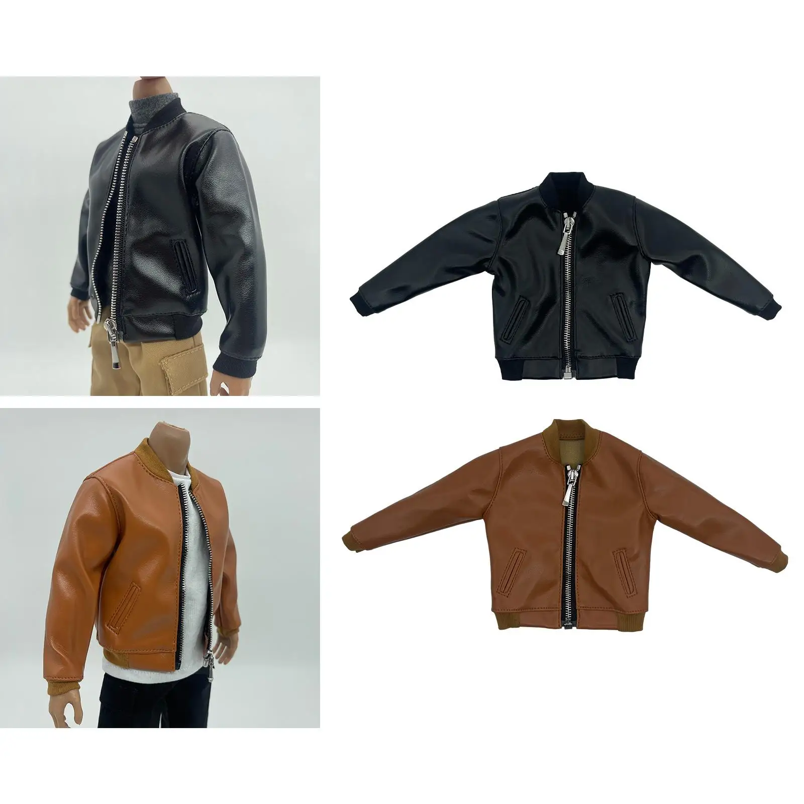 1:6 Action Figures Jacket Handmade Accessories Model Doll Decor Cosplay Soft Stylish Kids Adults Gifts Figure Doll Clothes