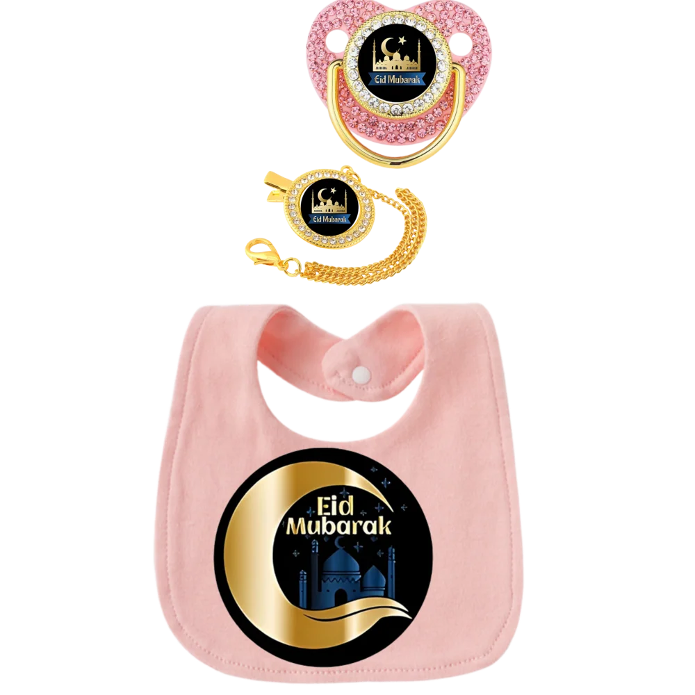 Baberos de tela de cázo musulmán, Baberos ajustables de algodón suave, Baberos de alimentación para recién nacidos en forma de U, toallas para saliva de bebé, suministros de alimentación de bebé - imagen 2