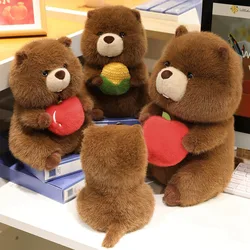 Muñeco de peluche marmota suave para niños