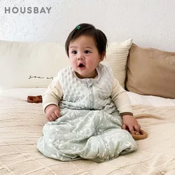Saco de dormir bebés 0-18 meses – Patchwork suave 2.5 Tog antipatadas