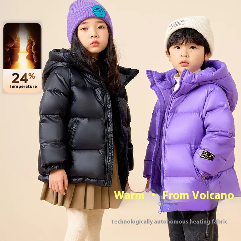 Chaqueta de plumón para niño – Abrigo acolchado de invierno