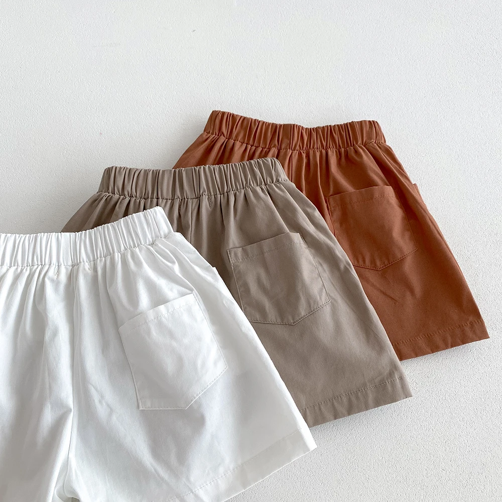 Pantalones cortos de algodón para bebé – Estilo vintage - imagen 5