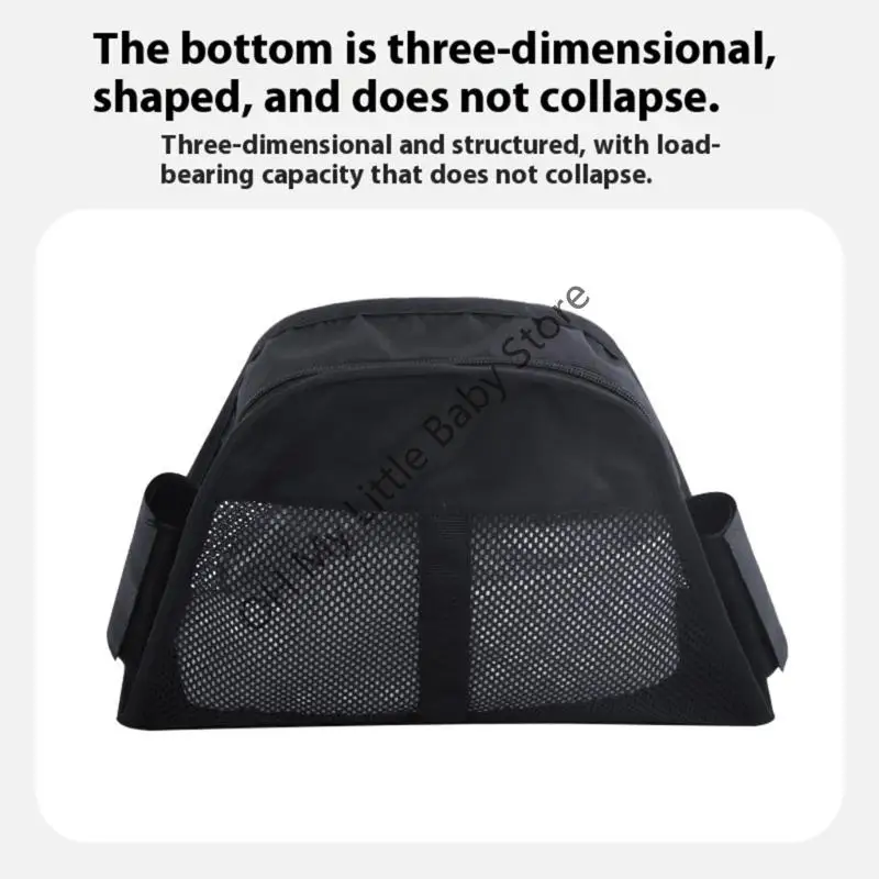 M76C Multi -funcional Bolsas almacenamiento Diseño impermeable Instalación rápida Anti slip Baby Gear Organizador - imagen 4