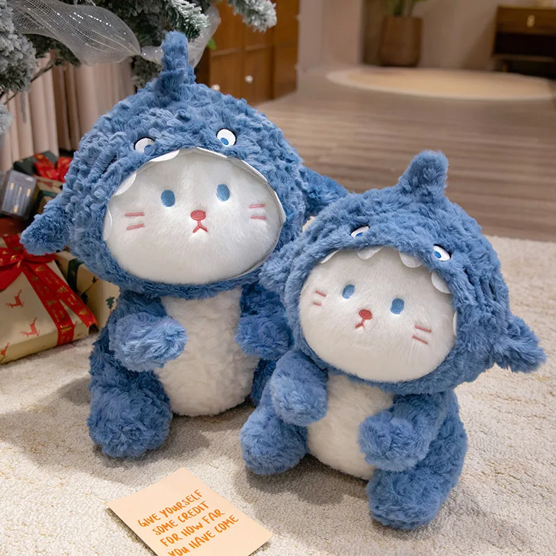 Peluche suave para niños: perro, gato o tiburón - regalo perfecto - imagen 5