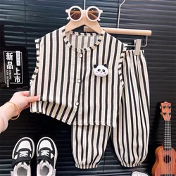 Conjunto de verano para bebé con camiseta sin mangas y pantalón corto