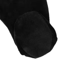 Pelele negro de bebé con cinturón suave unisex para niño y niña