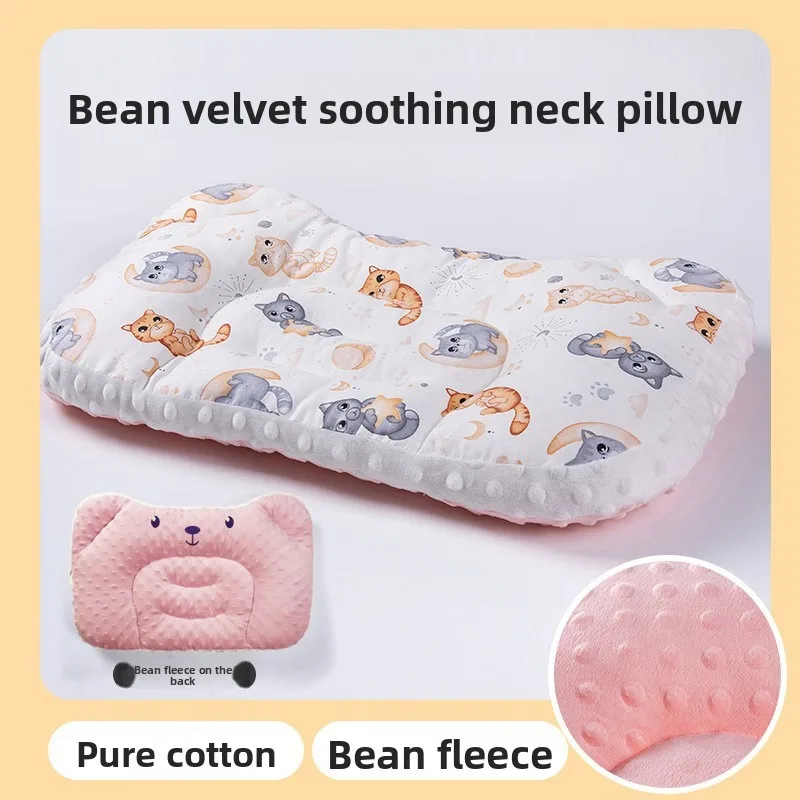 Almohada ergonómica infantil de soporte cervical para niños