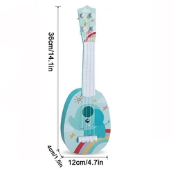Ukelele infantil de madera - Instrumento musical para niños