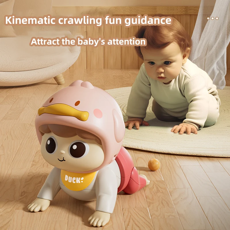 Muñeco interactivo para gatear con música – Juguete educativo bebé - imagen 2