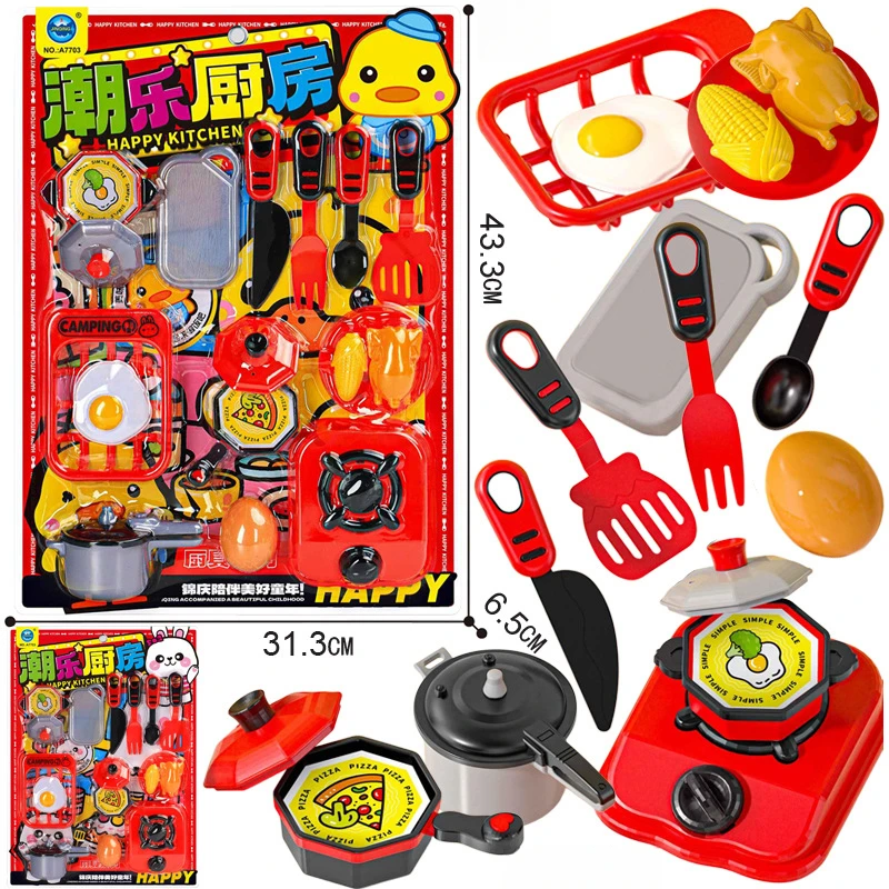 Juego de simulación de juguetes de maquillaje, tacones altos simulados, joyería, peine, espejo, regalos de corte de pelo, juguetes para jugar a las casitas para niños - imagen 4