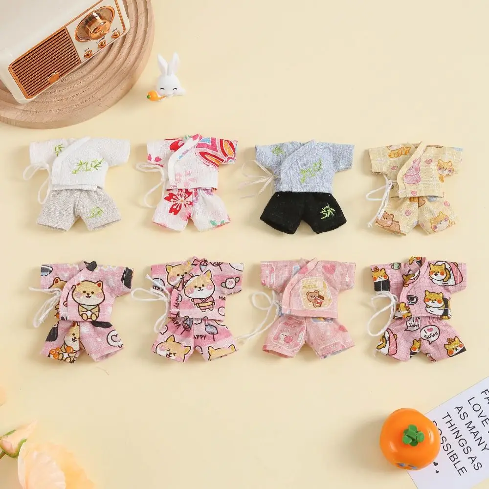 Pijamas nuevos, ropa para el hogar para muñeca OB11, traje de escalada para GSC obitsu 11, Tops, pantalones para muñeca BJD 1/12, accesorios - imagen 3