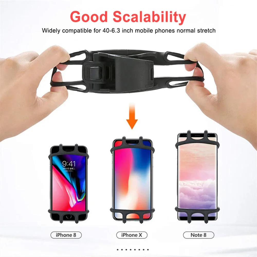 Soporte Universal de Silicona para Teléfono en Cochecito Bebé - imagen 5
