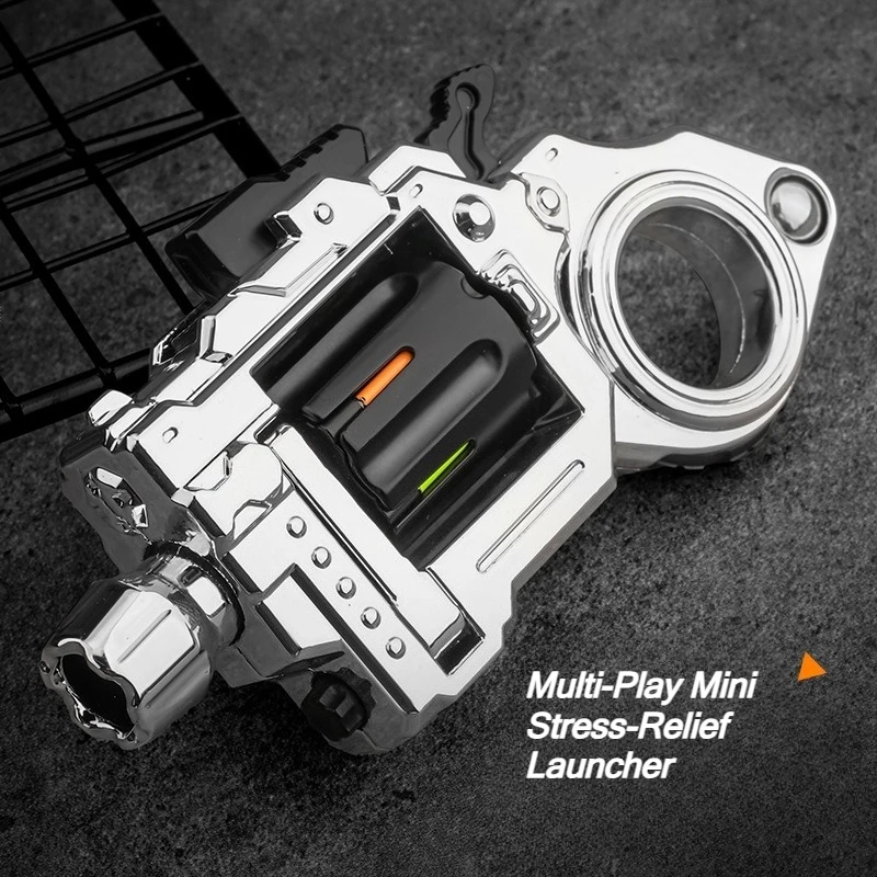 Fidget spinner Revolver de metal – Juguete antiestrés para niños - imagen 4