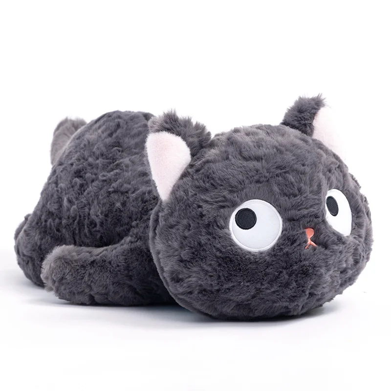 Peluche de gato negro suave para niños – Muñeco acolchado - imagen 4