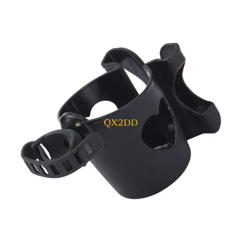Práctico portavasos QX2D para cochecitos bebé con rotación 360 ​​grados y soporte para teléfono integrado para actividades - imagen 2