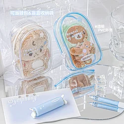 Kit de manualidades portátil con perforador y grapadora para niños