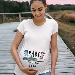 Camiseta de manga corta para embarazo – Original futura mamá