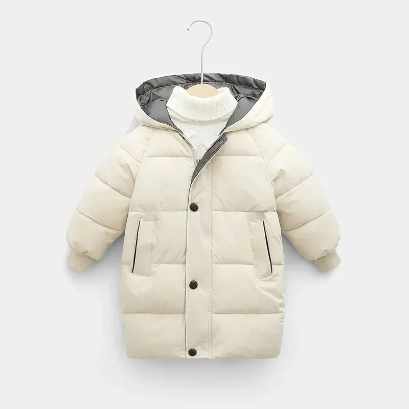 Parka acolchada de plumón para niños – Abrigo térmico infantil - imagen 2