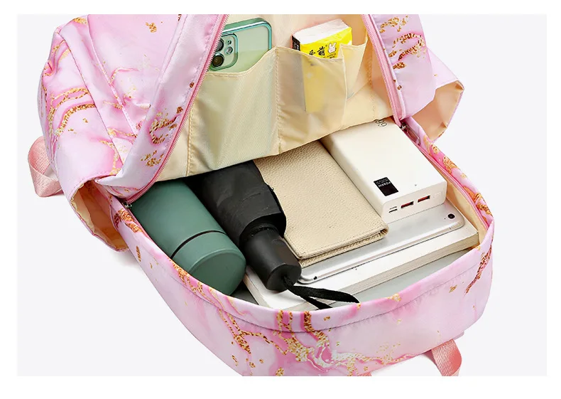 3 unids/set Kpop Demon Hunters mochila para niña niño estudiante adolescente niños mochila niños regalo de cumpleaños mujeres bolso escolar Casual - imagen 3