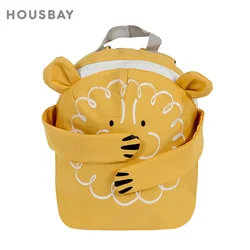 Mochila con León para guardería – Ligera e impermeable